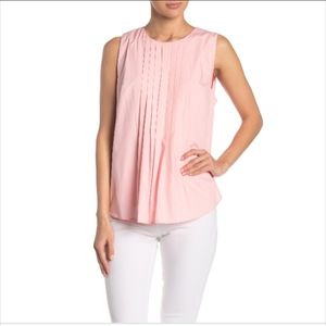 🆕 Vertigo Sleeveless Pleated Top - NWT - L